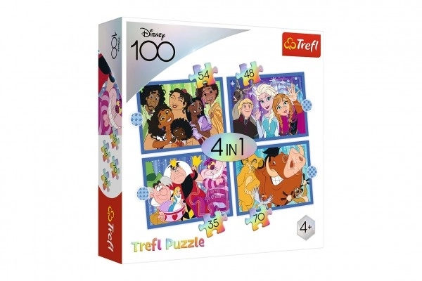 Trefl Disney Jigsaw Puzzles Celebrating 100 Years