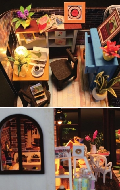 Miniature Dollhouse Cafe by 2Kids Toys