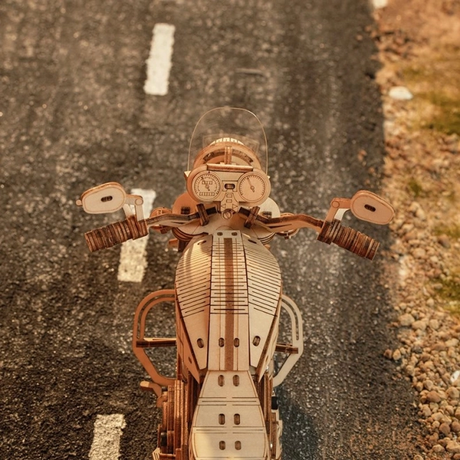 Robotime Rokr 3D Wooden Puzzle Cruiser Motorcycle