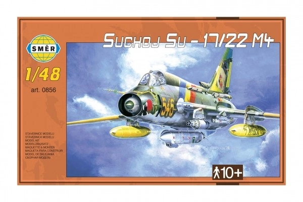 plastic model aircraft suchoj su-17/22 m4