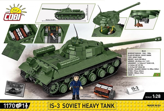 IS-3 Soviet Heavy Tank Model