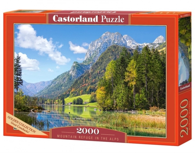 Mountain Refuge in the Alps Jigsaw Puzzle