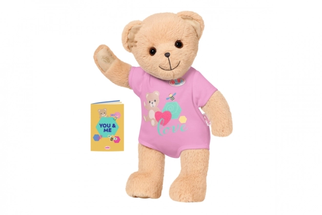 Baby Born Cute Teddy, Pink Outfit