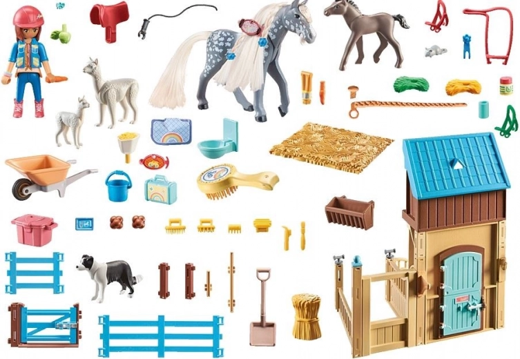 Amici animali dal ranch Waterfall