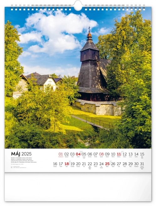 Notique Wall Calendar Stunning Slovakia 2025