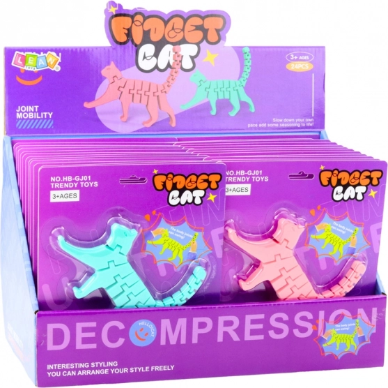 Puzzle Cat Fidget 3D Puzzle