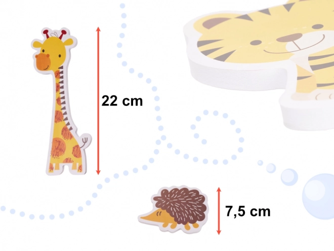 Bath Foam Animal Puzzles