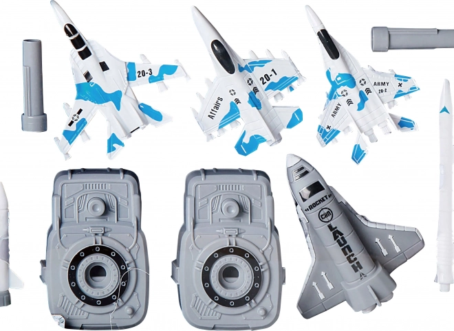 Rocket with Launch Pad and Accessories