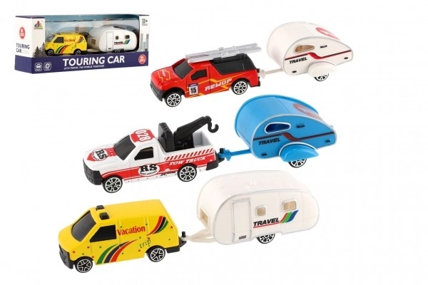 Toy Car with Mini Caravan