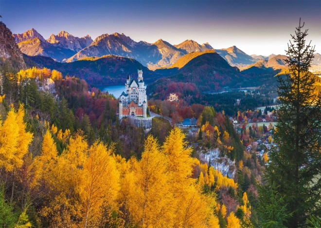 Autumn Neuschwanstein Puzzle 1000 Pieces