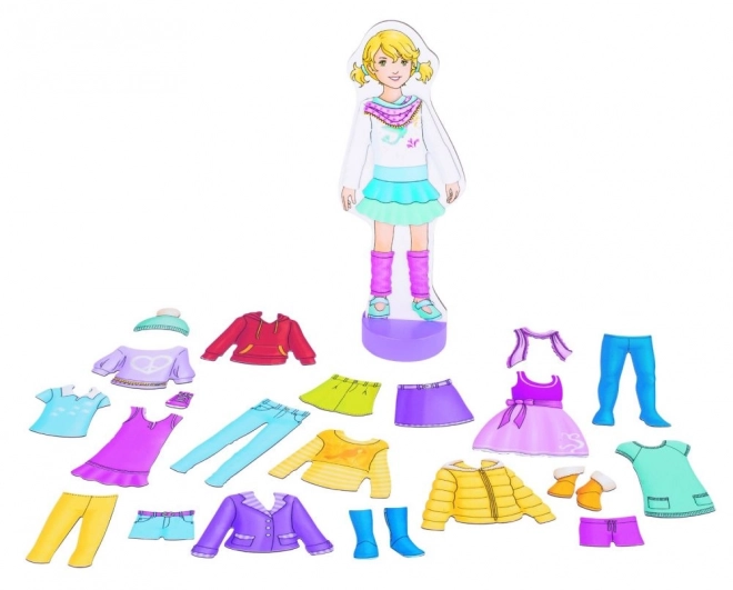 Magnetic Dress-Up Puzzle Ania