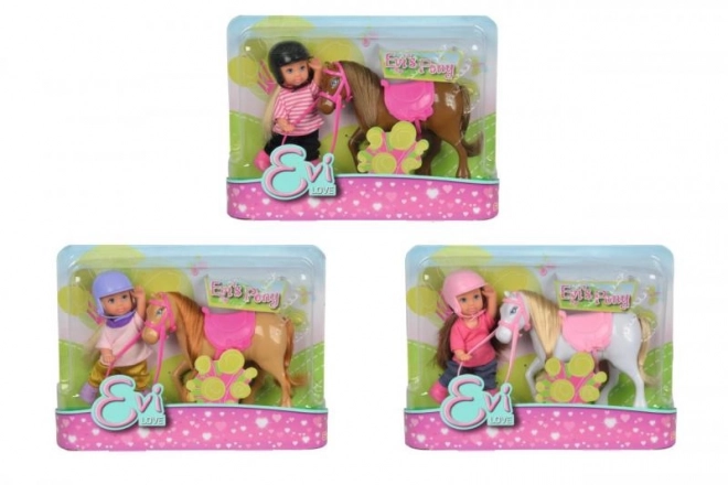 Evička Doll with Pony