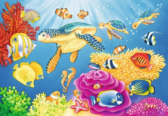 Ravensburger Underwater Beauty Puzzle Set 2x24 Pieces