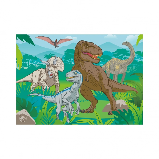 Dinosaur Puzzle Jurassic World Maxi