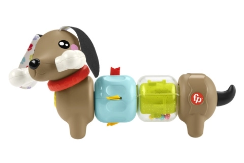 Fisher-Price Rattling and Clacking Dachshund Toy