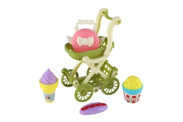 Mini Doll Stroller with Accessories