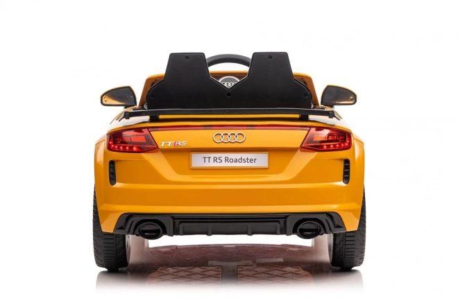 Electric Ride-On Car Audi TT RS Yellow