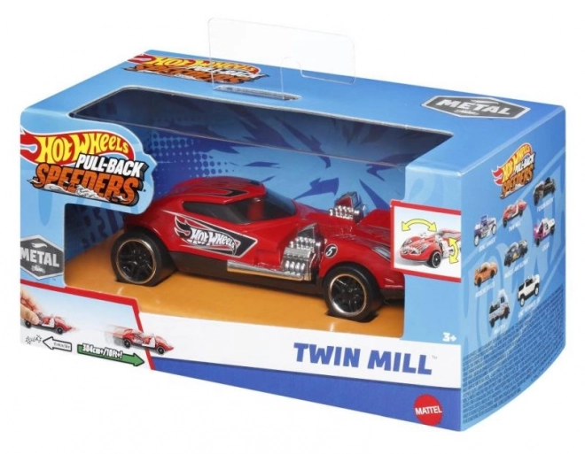 Hot Wheels Pull-back Cars