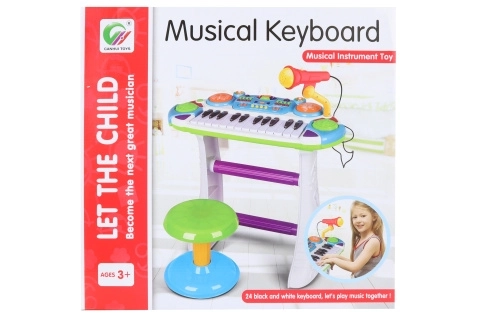 Blue Play Piano for Kids