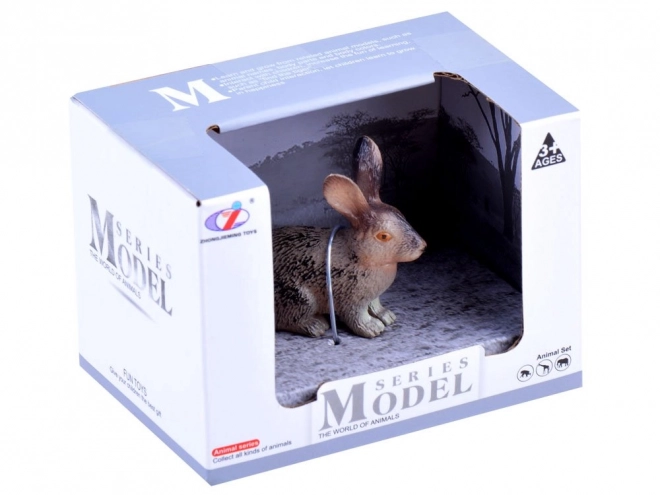 Realistic Rabbit Figure