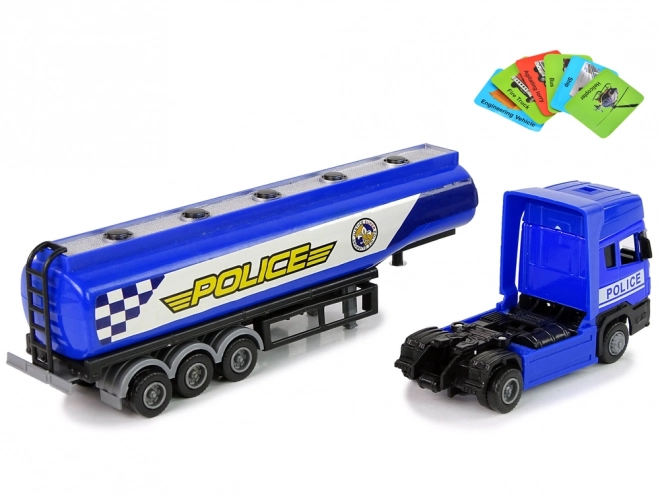 Police Tanker Truck Toy