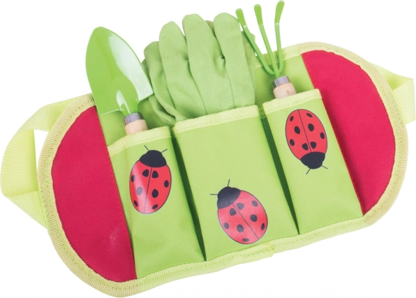Gürtel mit Taschen im Marienkäfer-Design