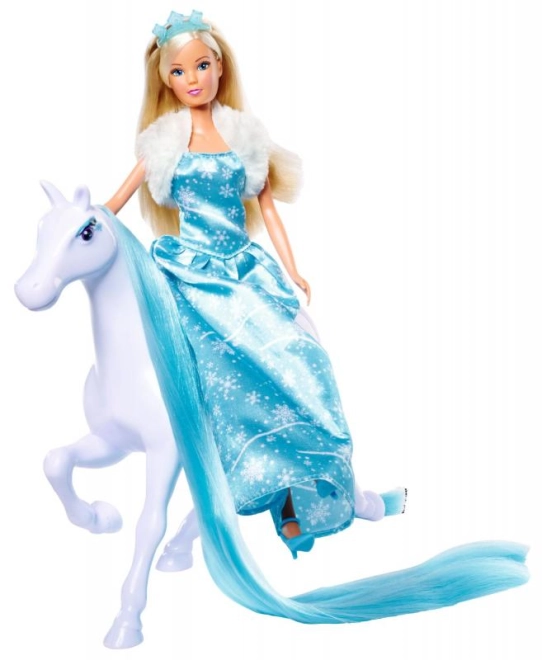 Steffi doll as ice princess