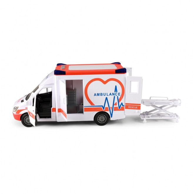 Rescue Ambulance Toy with Sound and Light