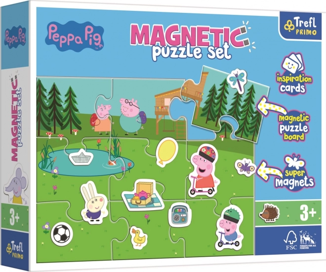 Peppa Pig Magnetic Puzzle Set