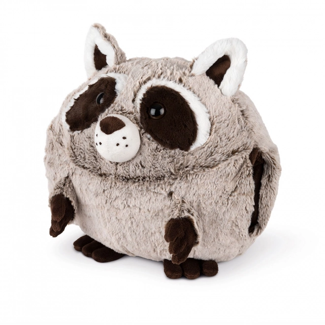 Cozy Noxxiez 3-in-1 Thermal Raccoon Plush Pillow