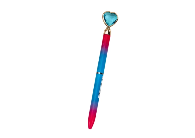 Elegant Heart Diamond Ballpoint Pen