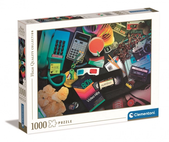 Clementoni Nostalgic 80s Puzzle 1000 Pieces