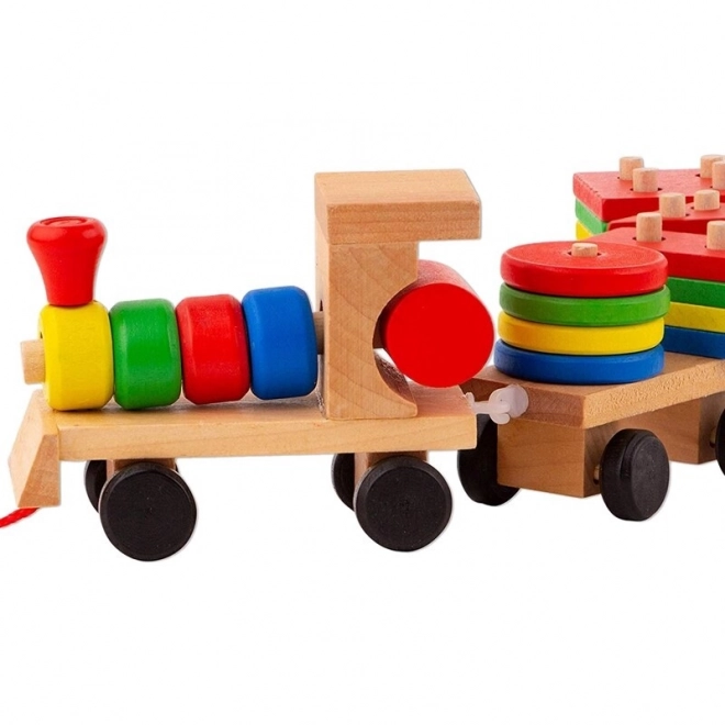 Wooden Train Puzzle and Sorter