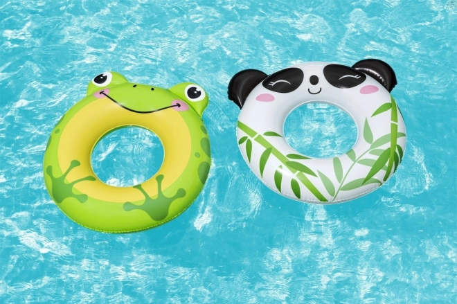 Inflatable Swim Ring Panda Frog Design