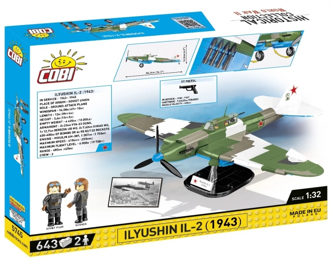 Cobi II WW Aircraft IL-2 Model Kit