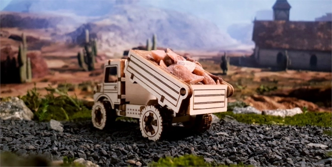 Wooden City 3D Puzzle Superfast Truck