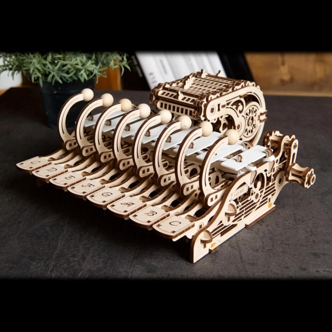 Ugears Programmable Celesta 3D Wooden Mechanical Puzzle