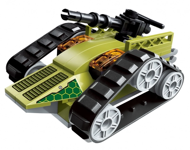 Qman Thunder Expedition Battle Car Set 8-in-1