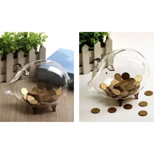 Glass Piggy Bank