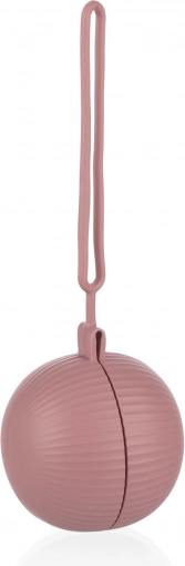 Silicone Pacifier Case with Closure, Old Pink