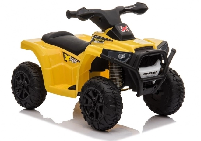 Yellow Battery-Operated Quad