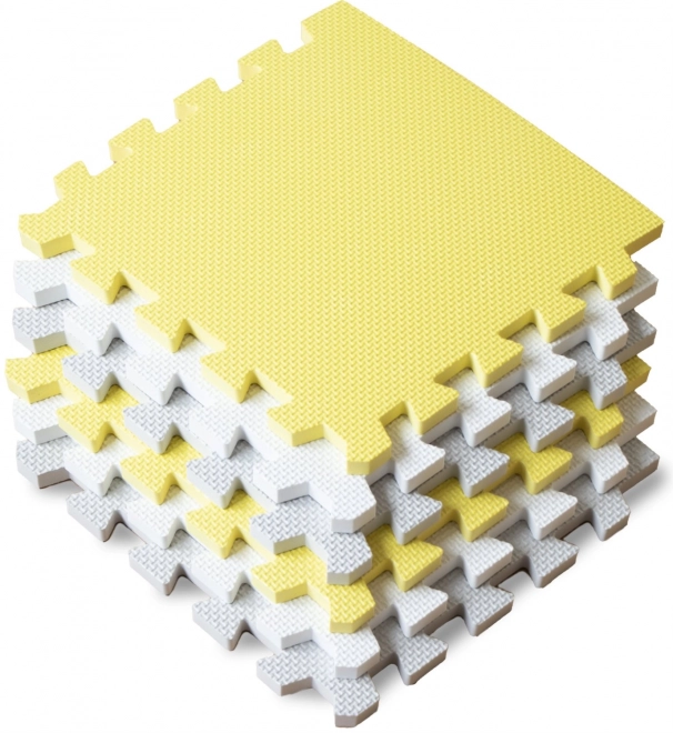 Kinderkraft Foam Mat Luno Yellow-Grey