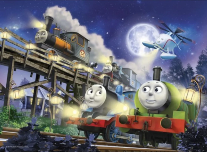 Ravensburger Leuchtendes Puzzle Thomas die Lokomotive XL 60 Teile