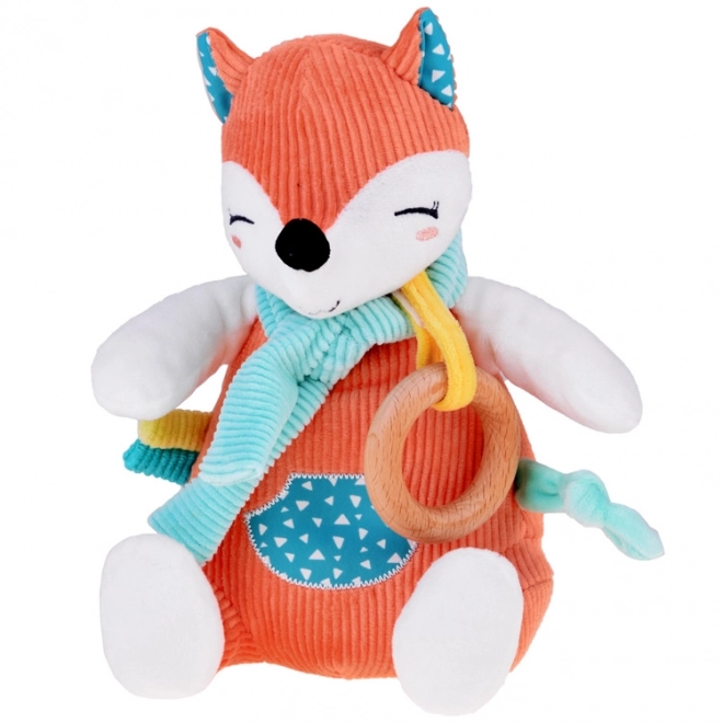 Charming Fox Stroller Toy and Rattle for Baby