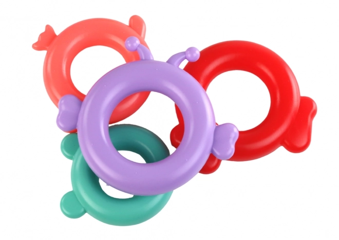 Unicorn Stacking Toy with 8 Colorful Rings