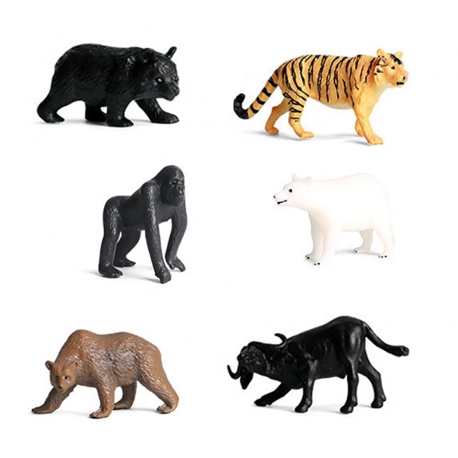 Wild Animal Toy Set