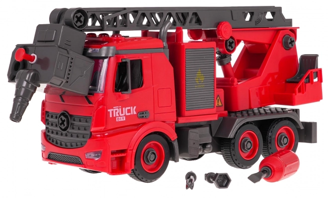 Interactive Fire Truck with Sound and Water Functions