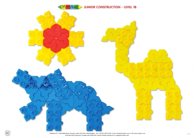 Construction Block Set Morphun 200 Pieces