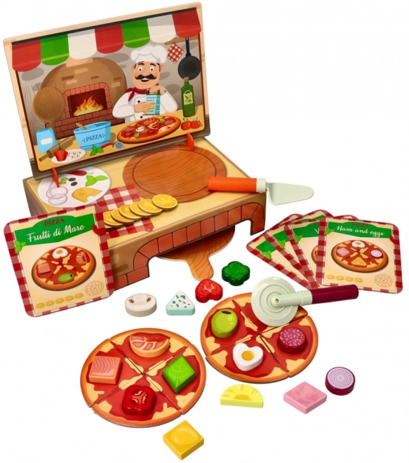 Wooden Pizzeria Set