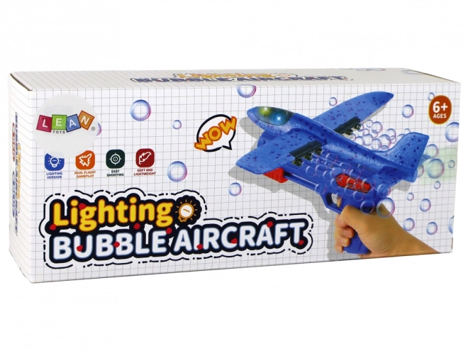 Soap Bubble Plane Launcher Toy